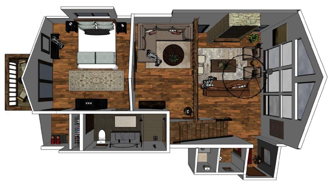 Chic Retreat Indoor Outdoor Fireplace, Private Jacuzzi, Great Location! Estes Park Phòng bức ảnh